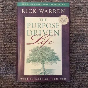 *BRAND NEW* Rick Warren- The Purpose Driven Life hard shell book.